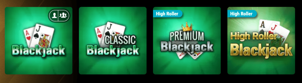 jogue blackjack